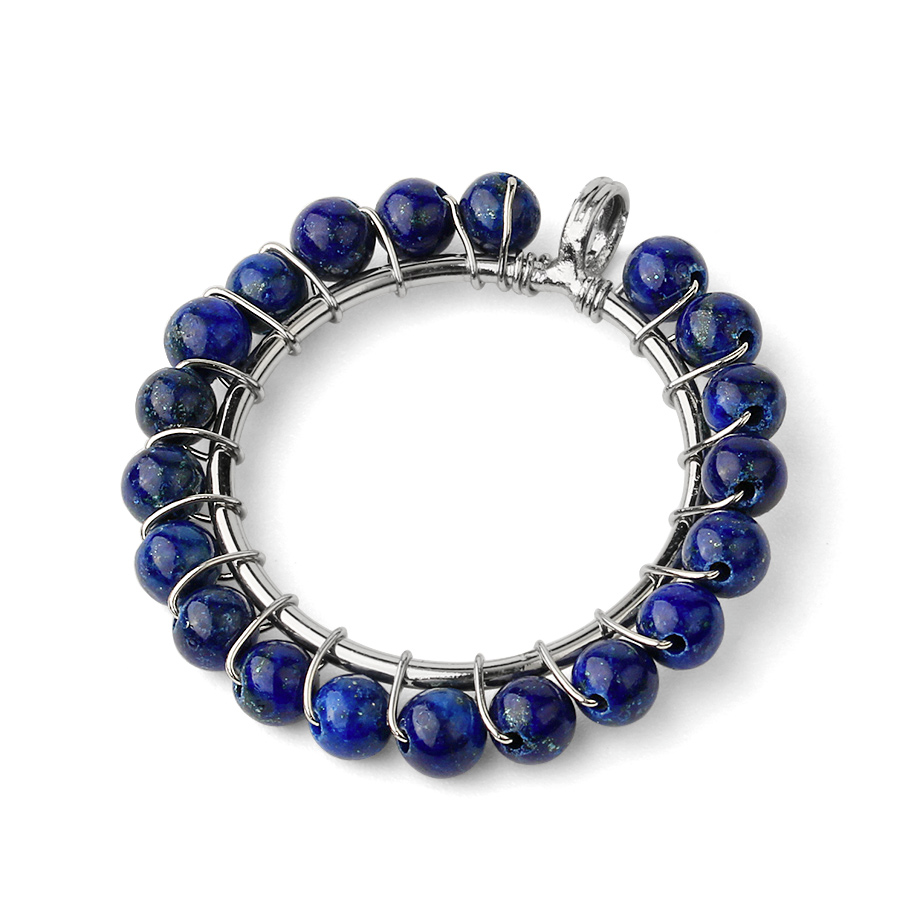 Pendentif en Lapis-Lazuli "Santé & Harmonie"